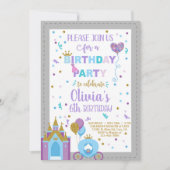 Princess royal verjaardagsuitnodiging voor een mei kaart (Voorkant)