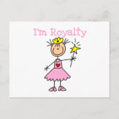 Princess Royalty Briefkaart (Voorkant)
