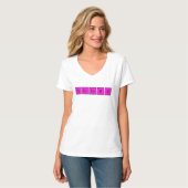 PrInCeSS - Roze vrouwen T-shirt (Voorkant volledig)