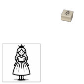 Princess Rubber Stamp Rubberstempel (Gestempeld)