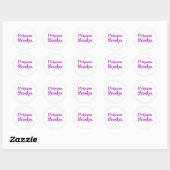 Princess Sasha Ronde Sticker (Vel)