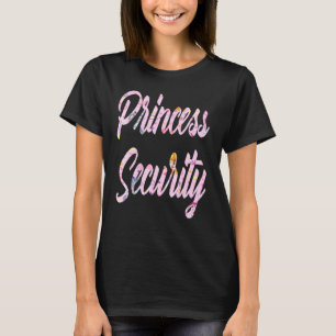 Princess Security Big Brother Announcement Unicorn T-shirt