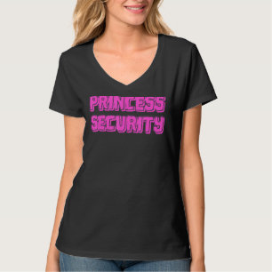 Princess Security Funny Halloween Parent Costume T-shirt
