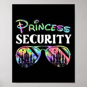 Princess Security Grappig Verjaardagsfeest Matchin Poster