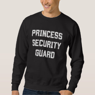 Princess Security Guard Grappig Luie Halloween Kos Trui