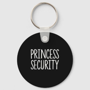 Princess Security Halloween Costume Dad Mannen Mat Sleutelhanger