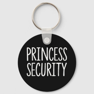 Princess Security Halloween Costume Dad Mannen Mat Sleutelhanger