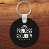 Princess Security Halloween-kostuum Papa Mannen Fa Sleutelhanger (Voorkant)