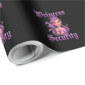 Princess Security: Houd uw kleine royalty's veilig Cadeaupapier (Rol Hoek)