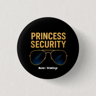 Princess Security Magical Halloween Verjaardagsfee Ronde Button 3,2 Cm
