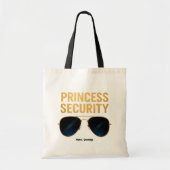 Princess Security Magical Halloween Verjaardagsfee Tote Bag (Voorkant)