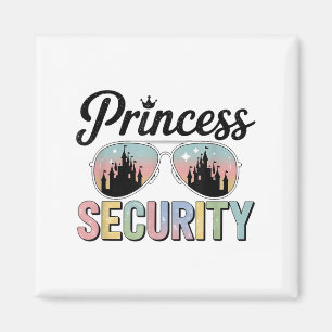 Princess Security Protection Matching Fami Magneet