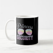 Princess Security Protection Retro Castle Mannen V Koffiemok (Links)