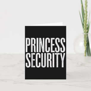 Princess Security Protection Retro Castle Vrouwen Kaart