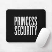 Princess Security Protection Retro Castle Vrouwen Muismat (Met muis)