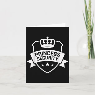 Princess Security Protection Verjaardag Familie Jo Kaart