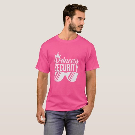 Princess Security T-shirt (Voorkant volledig)