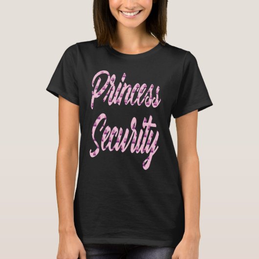Princess Security Team Big Brother Announounement T-shirt (Voorkant)