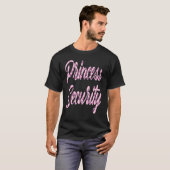 Princess Security Team Big Brother Announounement  T-shirt (Voorkant volledig)