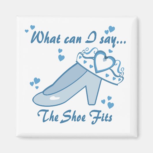 Princess Shoe Fits Magneet (Voorkant)
