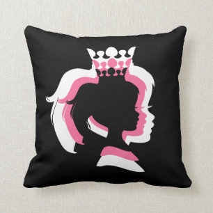 Princess Silhouette Pillow Kussen