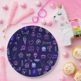Princess Sinterklaas Geschenkzak | Koninklijke Fee Papieren Bordje