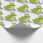 Princess Sketch, kikker Cadeaupapier (Hoek)