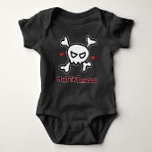 Princess Skull&Cross-Botten Romper (Voorkant)