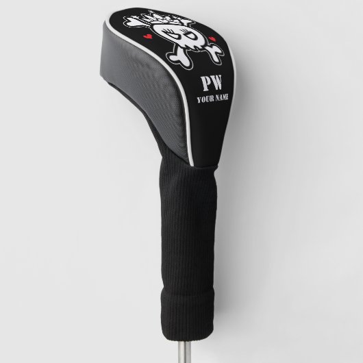 Princess Skull Golfheadcover (Schuin)