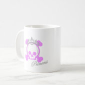 Princess Skull Koffiemok (Voorkant links)