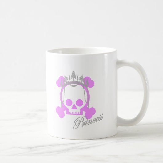 Princess Skull Koffiemok (Rechts)