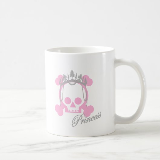 Princess Skull Koffiemok (Rechts)