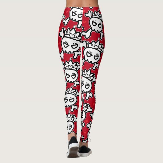 Princess Skull Leggings (Achterkant)