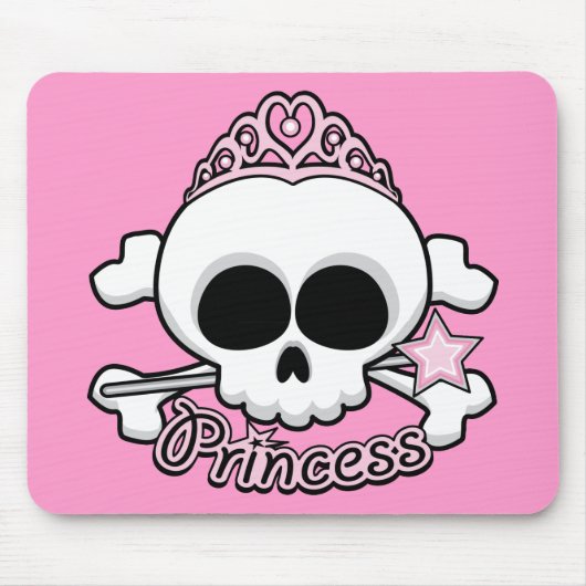 Princess Skull Muismat (Voorkant)