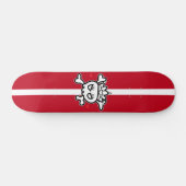 Princess Skull Persoonlijk Skateboard (Horizontaal)