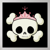 Princess Skull Poster (Voorkant)