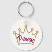 Princess sleutelhanger door Lillianmadison.com (Voorkant)