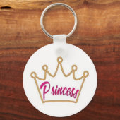 Princess sleutelhanger door Lillianmadison.com (Voorkant)