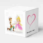 Princess Small Favor / Gift Box Bedankdoosjes (Voorkant Zijde)