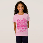 Princess - Soort Girl T-shirt (Voorkant volledig)