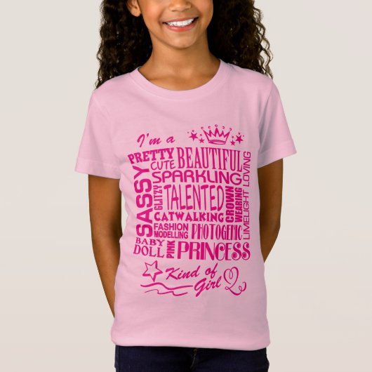 Princess - Soort Girl T-shirt (Voorkant)