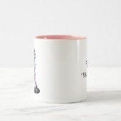 Princess Sparkleheart Westie Coffee Mok (Center)