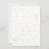 Princess Sparkles 5th Birthday Invitation Kaart (Achterkant)