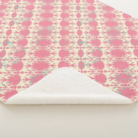 Princess Splatter Pattern Sherpa Deken (3/4)