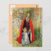 Princess Spring moeder en dochter Briefkaart (Voorkant / Achterkant)