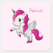  Princess Square Sticker (Voorkant)