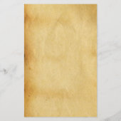 PRINCESS ST.GEORGE EN DRAGON, bruin perkament Briefpapier (Achterkant)