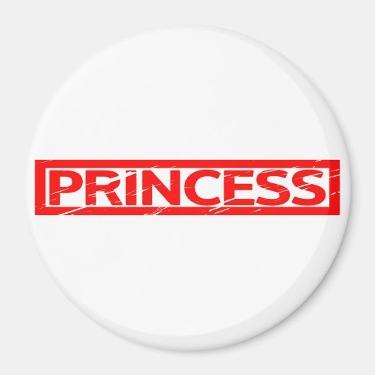 Princess Stamp Magneet (Voorkant)