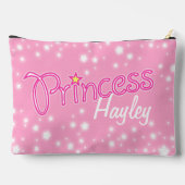 Princess star grafische roze witte douanenaam etui (Achterkant)