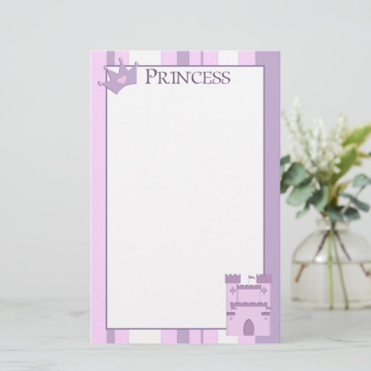 Princess Stationery Briefpapier (Staand voorkant)
